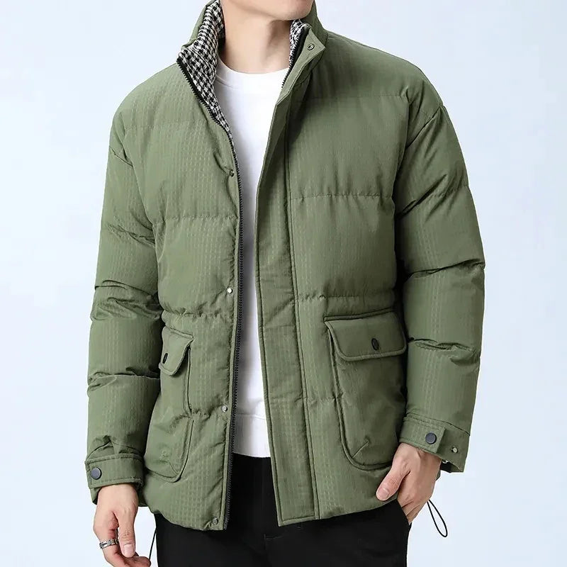 Dylan Drift Puffer Jacket - Redwood Main