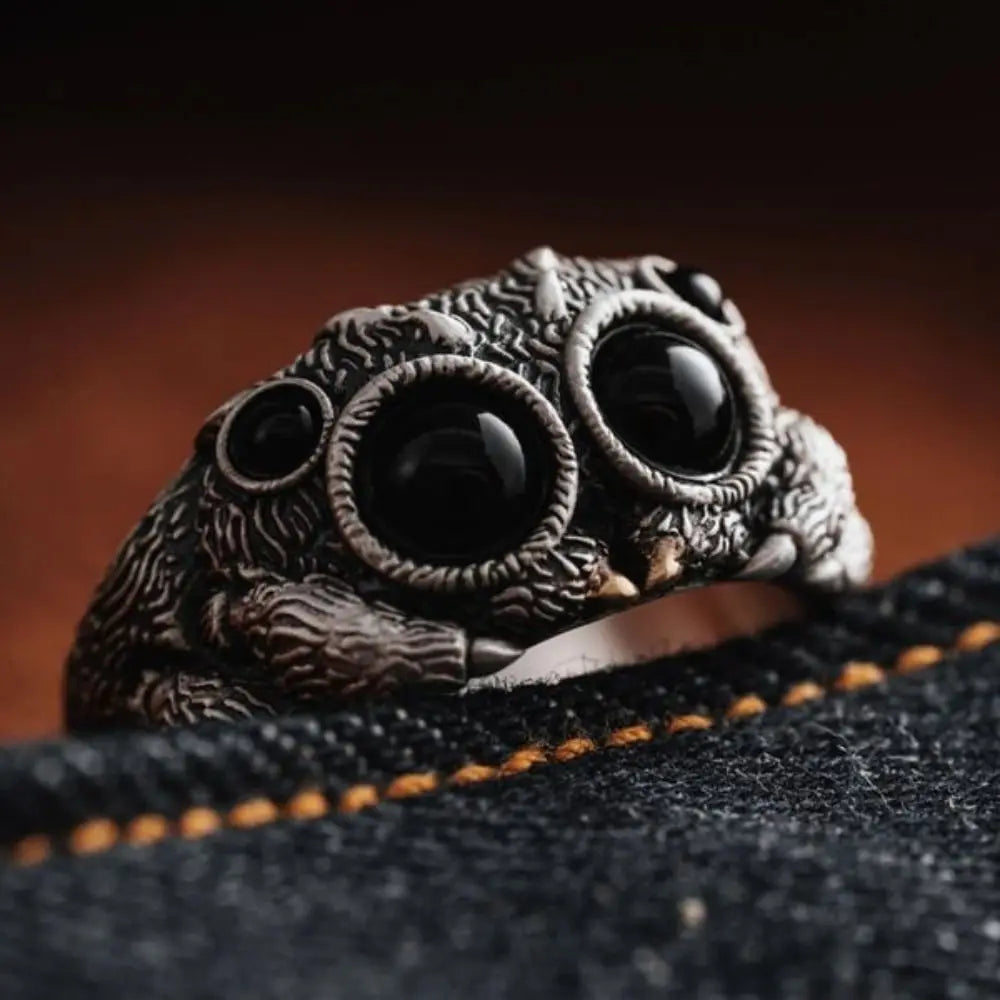 Venom Spider Ring - Redwood Main