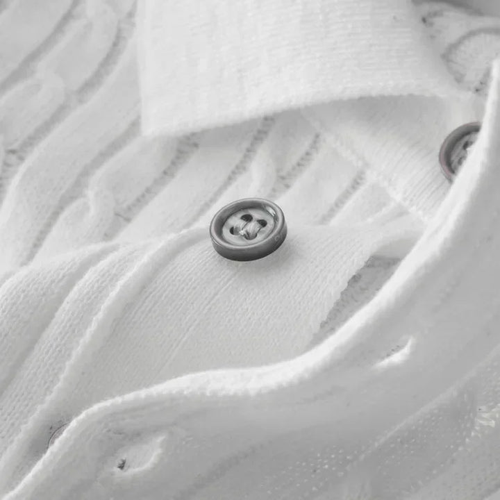 Loric Cotton Polo - Redwood Main