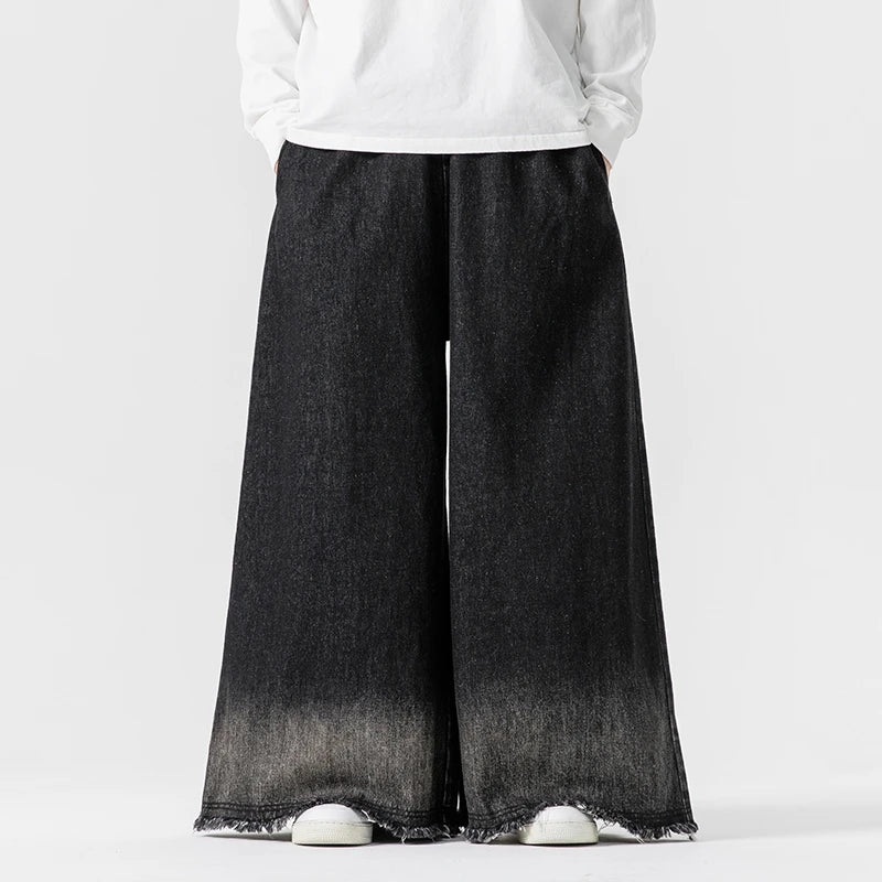 Fade Wide-Leg Jeans - Redwood Main