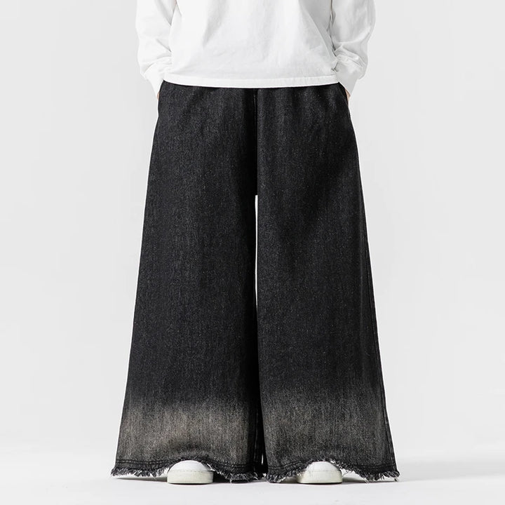 Fade Wide-Leg Jeans - Redwood Main