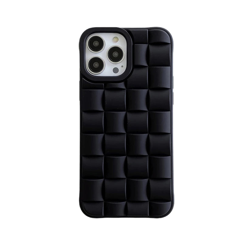 3D Cube Shield Phone Case - Redwood Main