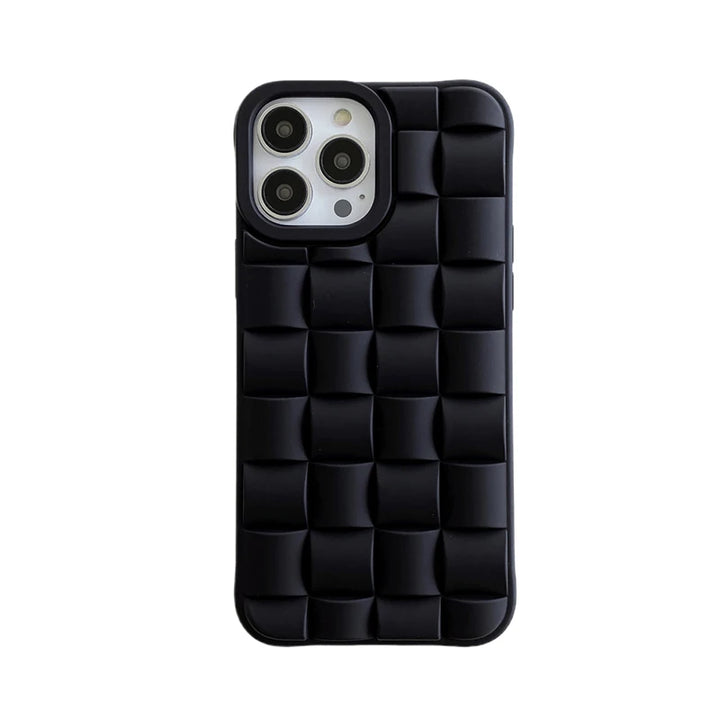 3D Cube Shield Phone Case - Redwood Main