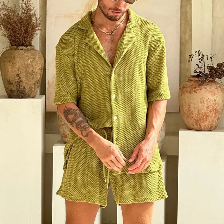 Palma Knitted Set - Redwood Main