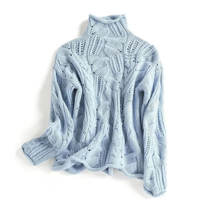 Sophia Cashmere Sweater - Redwood Main