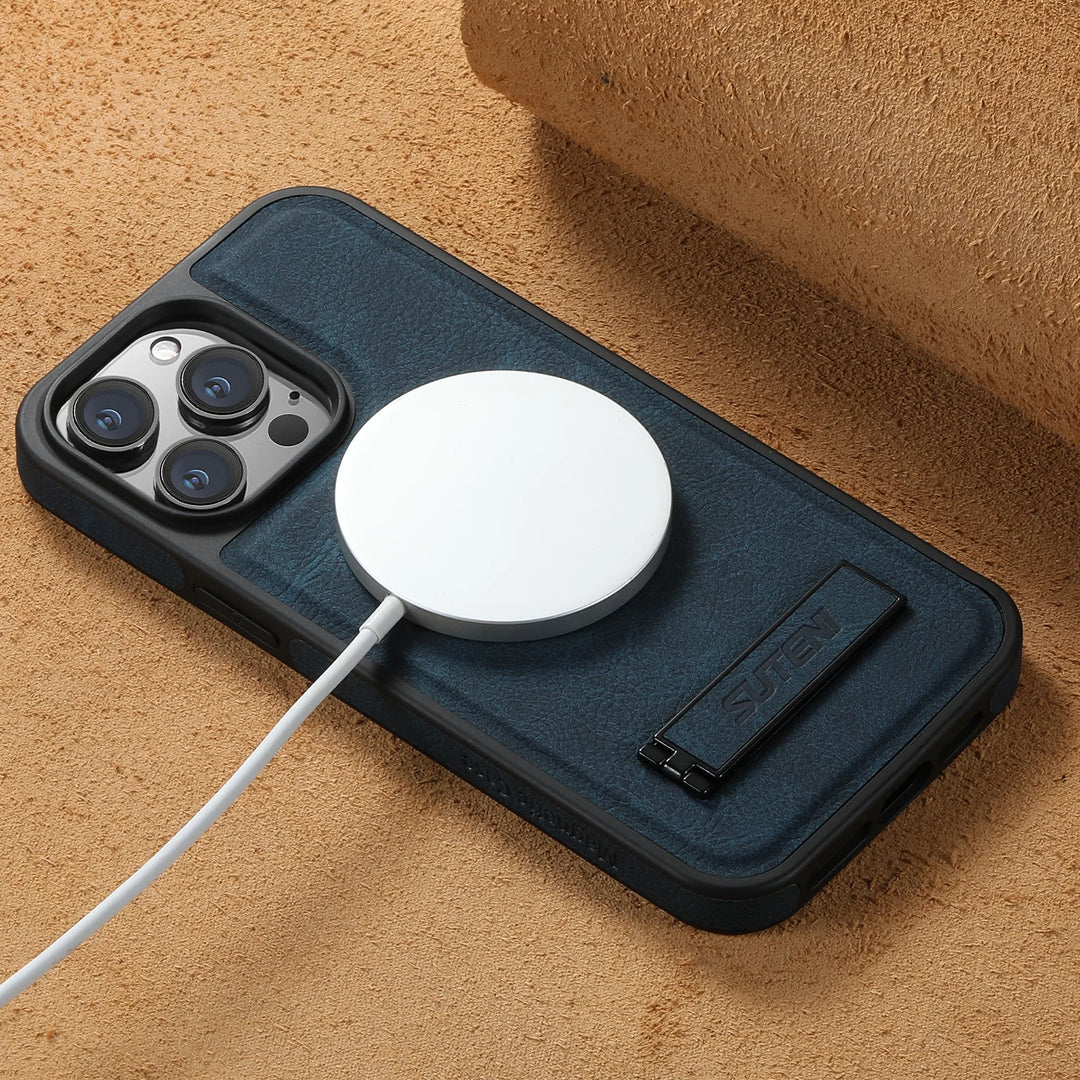 Magpro Leather iPhone Case - Redwood Main