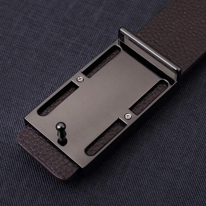 Vanguard Leather Belt - Redwood Main