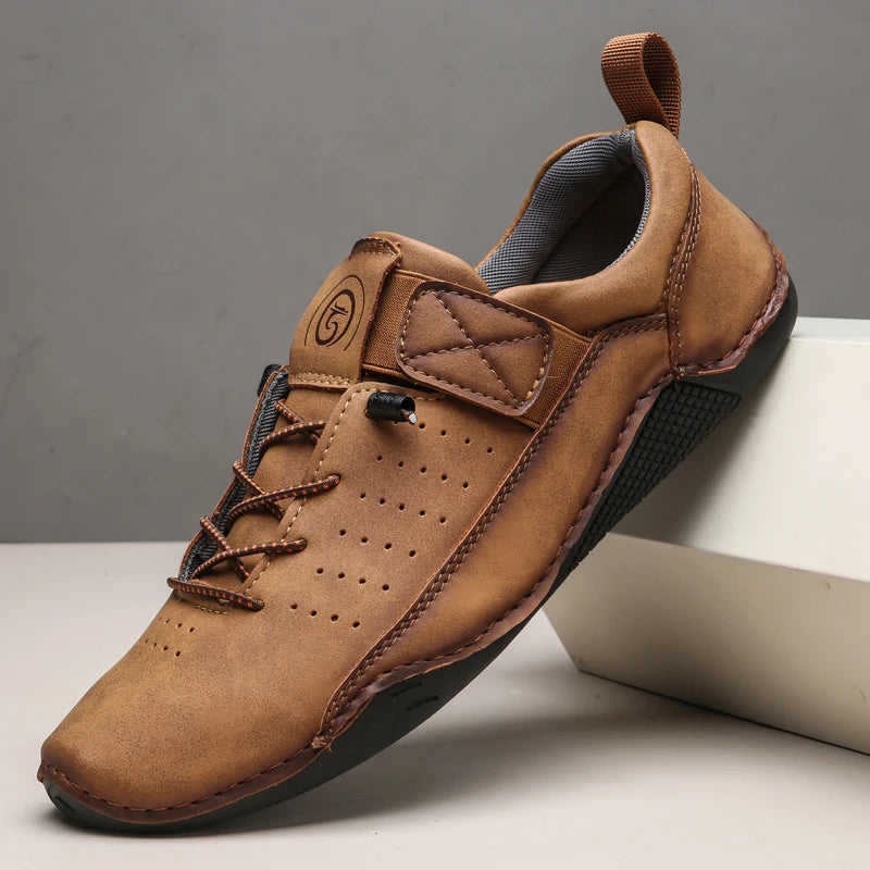 Mason Suede Shoes - Redwood Main