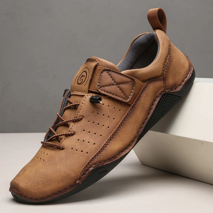 Mason Suede Shoes - Redwood Main