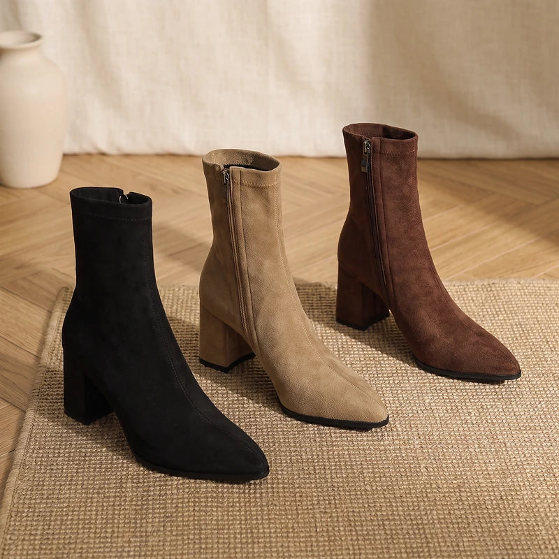 Verena Women's Suede Ankle Boots