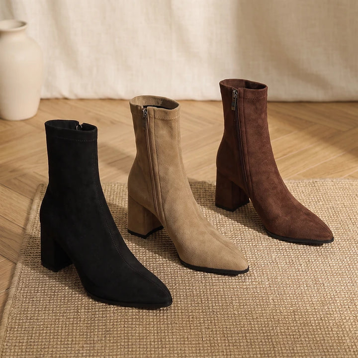 Verena Women's Suede Ankle Boots