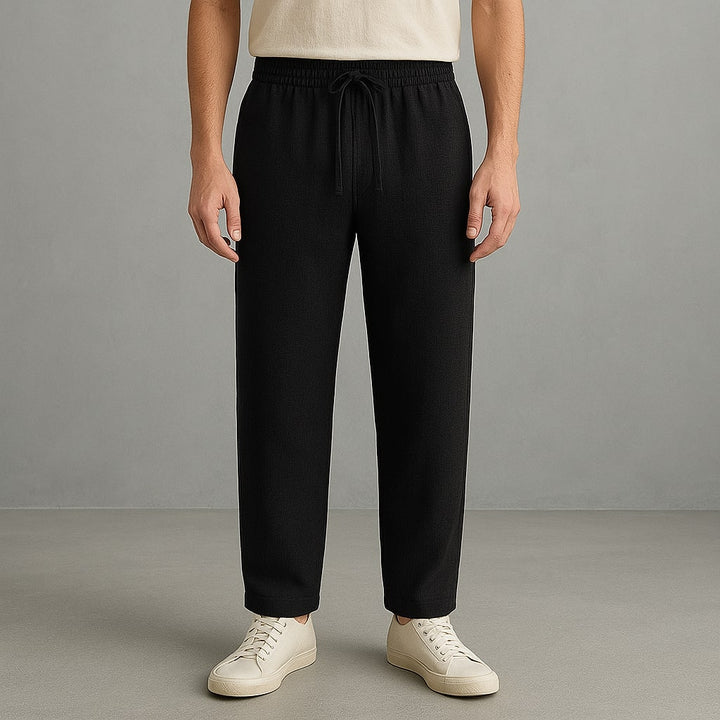 Lusso Linen Pants - Redwood Main