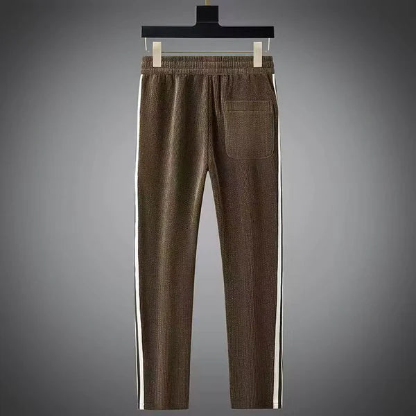 Milan Corduroy Tracksuit - Redwood Main