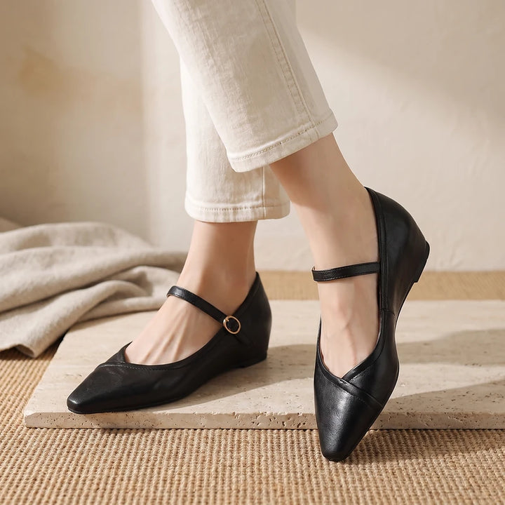 Ottilie Women's Mary Jane Flats - Black