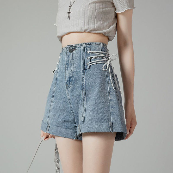 Sunlace Denim Shorts - Redwood Main