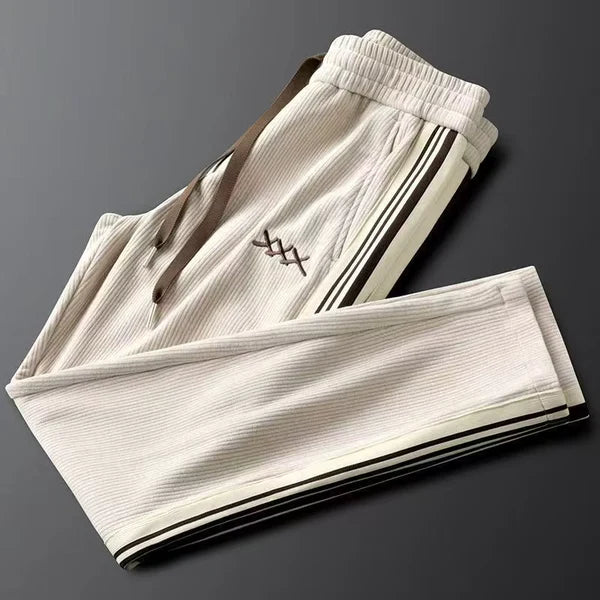 Milan Corduroy Tracksuit - Redwood Main